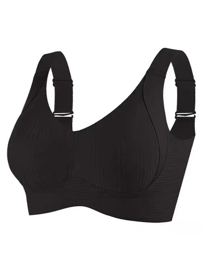 Wireless Ribbed Bras for Women