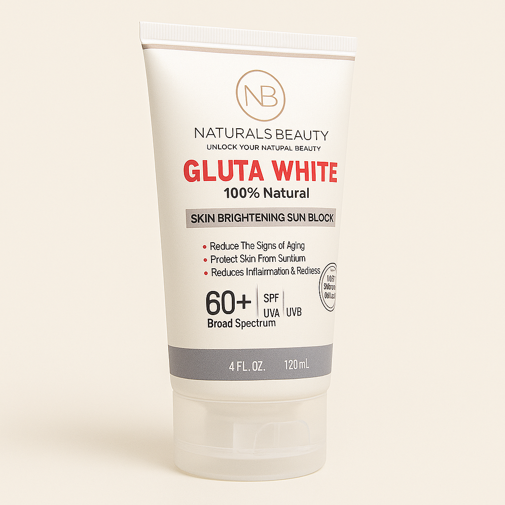 Gluta White Skin Brightening Sunblock SPF 60+ – 120ml
