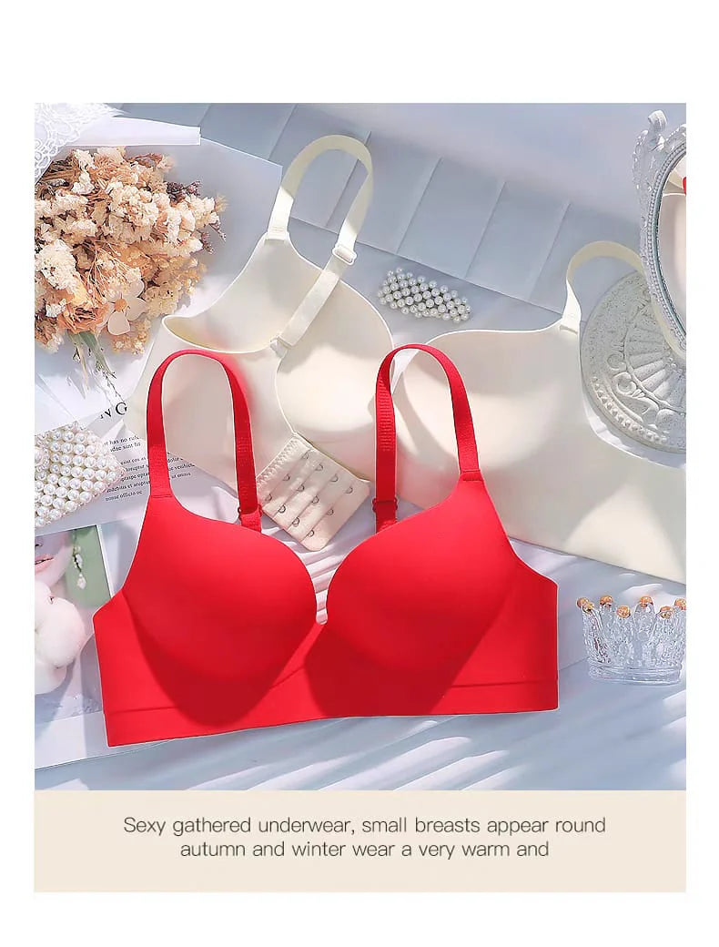 Premium Pushup Bra – Wireless, Double Padded, Adjustable Straps Pakistan