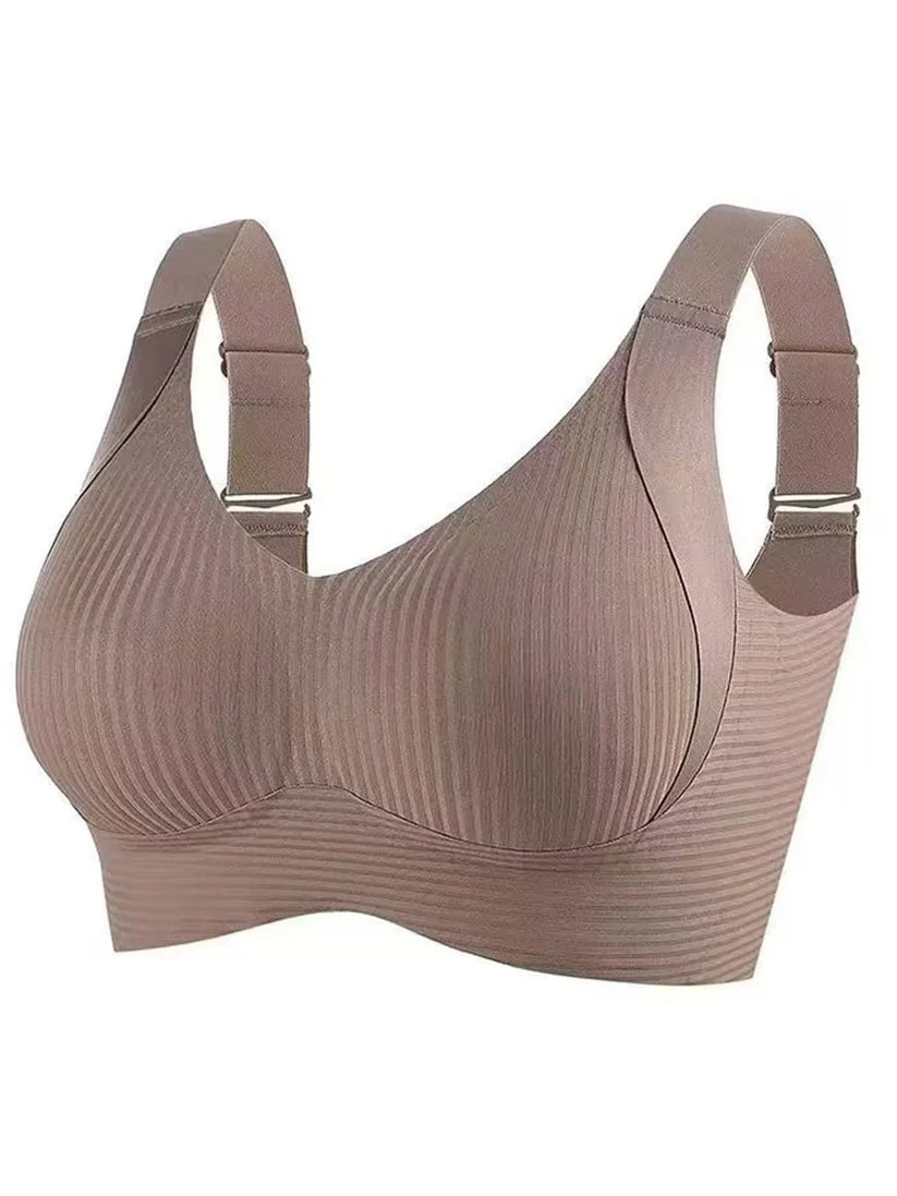 Wireless Ribbed Bras for Women