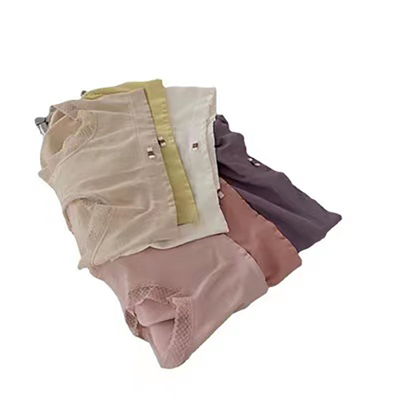 Pack of 6 Japanese Cream Rose Moisturizing Panties For Women Seamless High Elastic