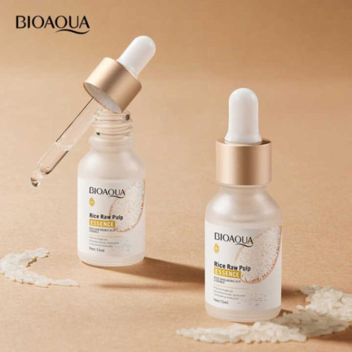 Bioaqua Rice Serum 15ml – Anti-Aging & Hydrating Face Serum