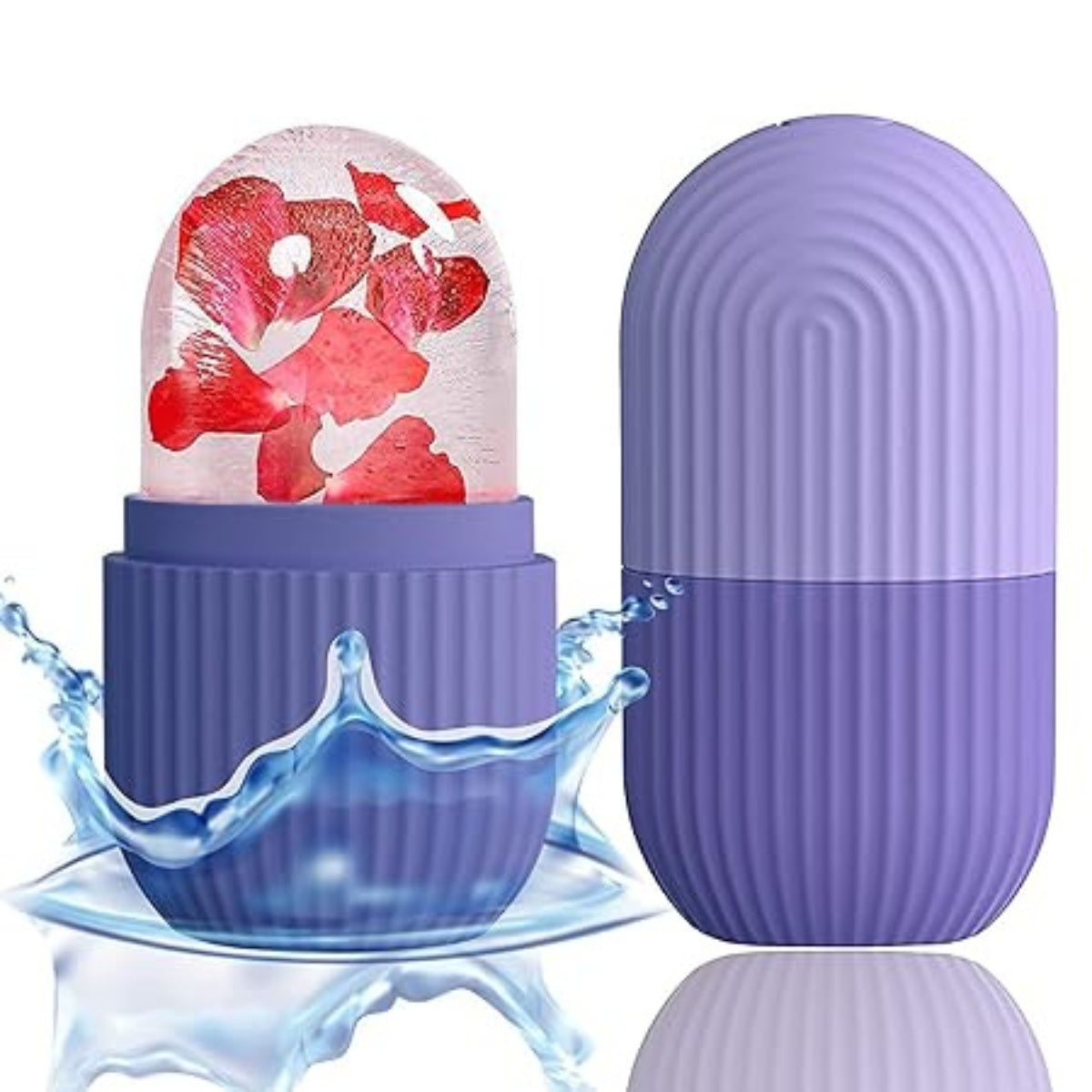 Reusable Facial Ice Roller for Skin Glow & Pore Tightening – Random Color