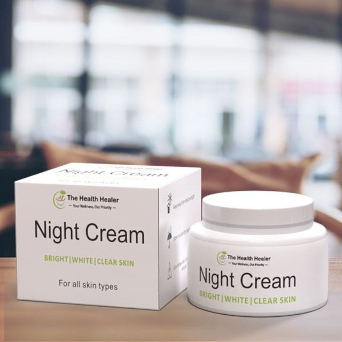The Health Healer Night Cream – Brightening & Anti-Aging – 50g