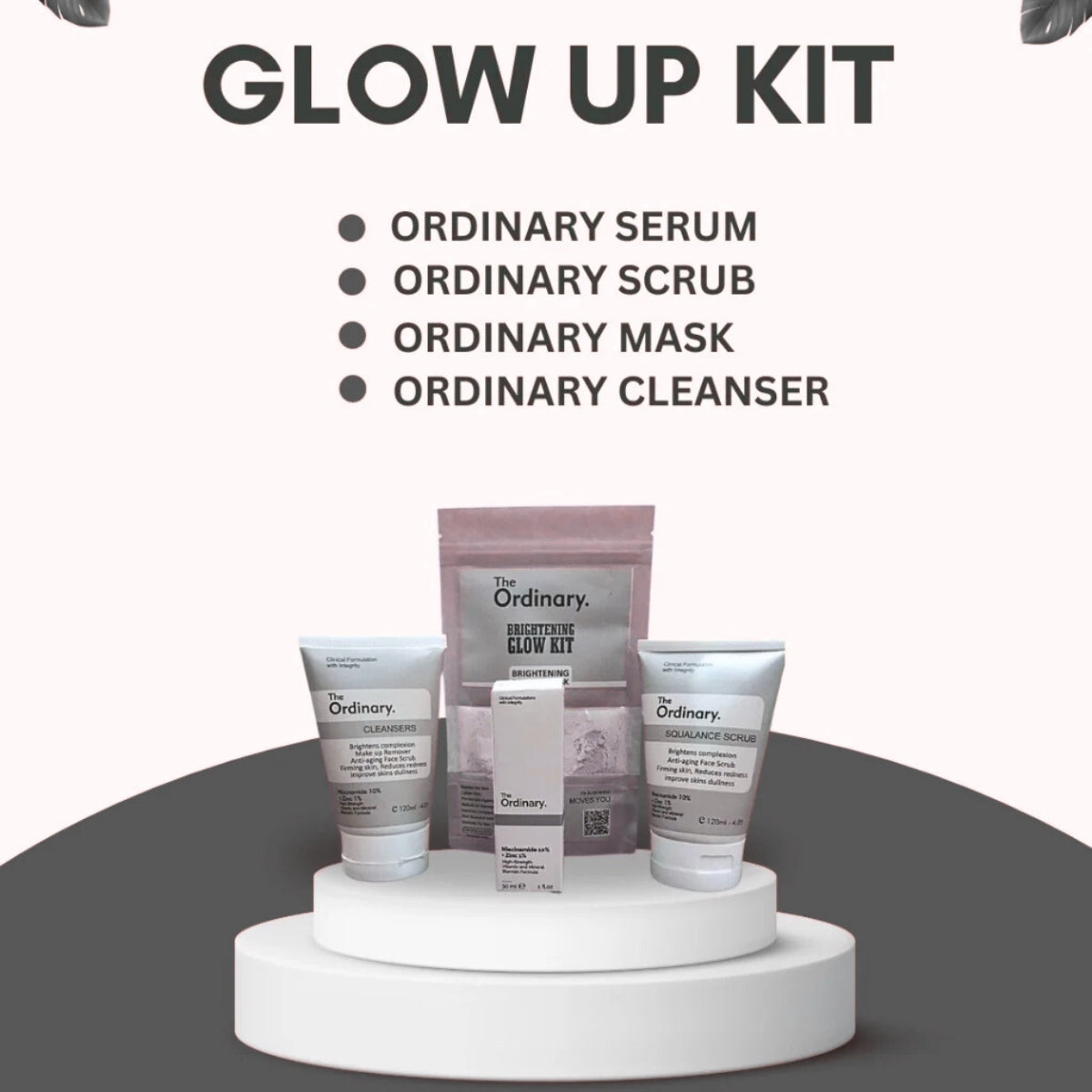 The Ordinary Glow Kit – Face & Hand Brightening 4-in-1 Skincare Set
