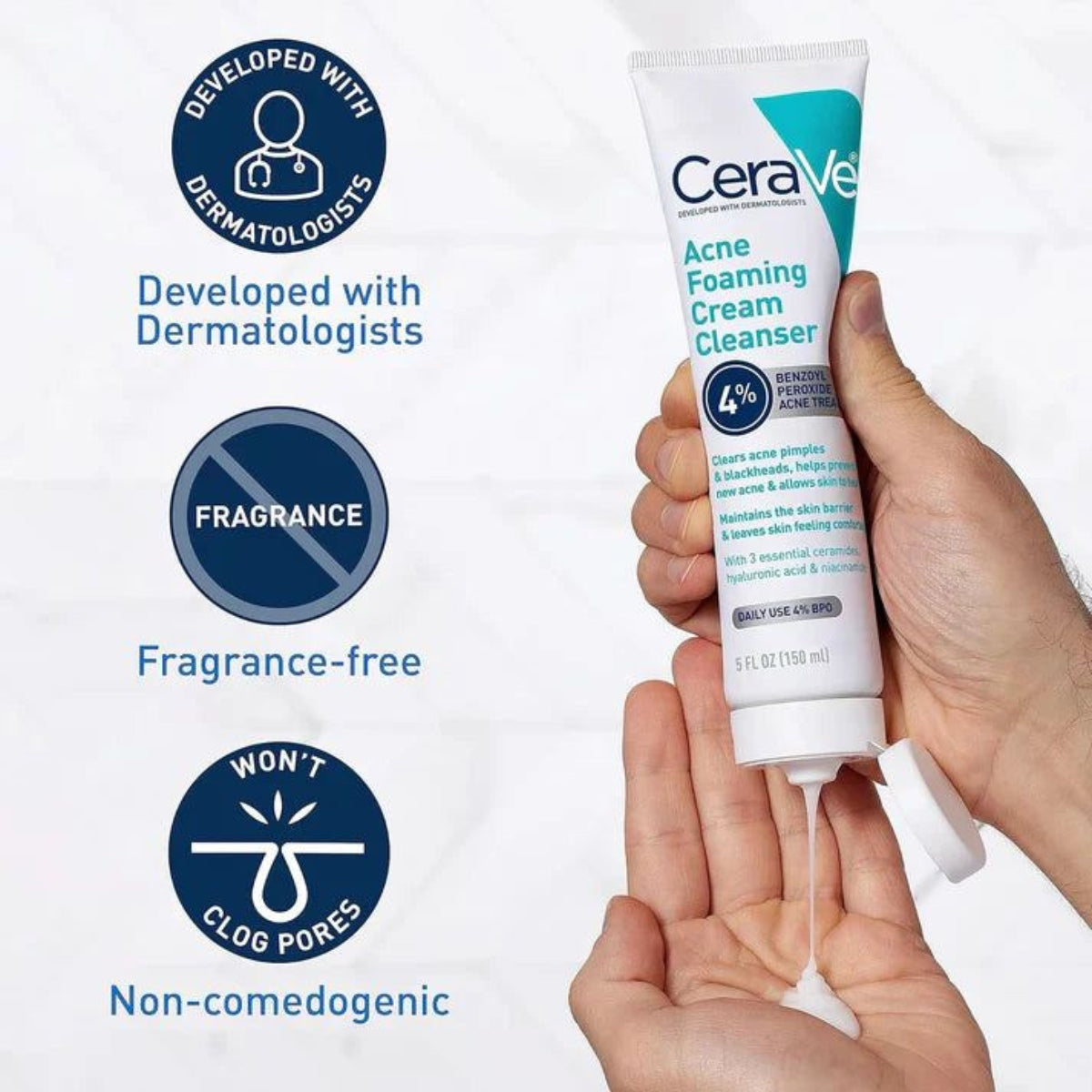 CeraVe 4-in-1 Skincare Kit – Cleanser, Serum, Cream & Sunblock