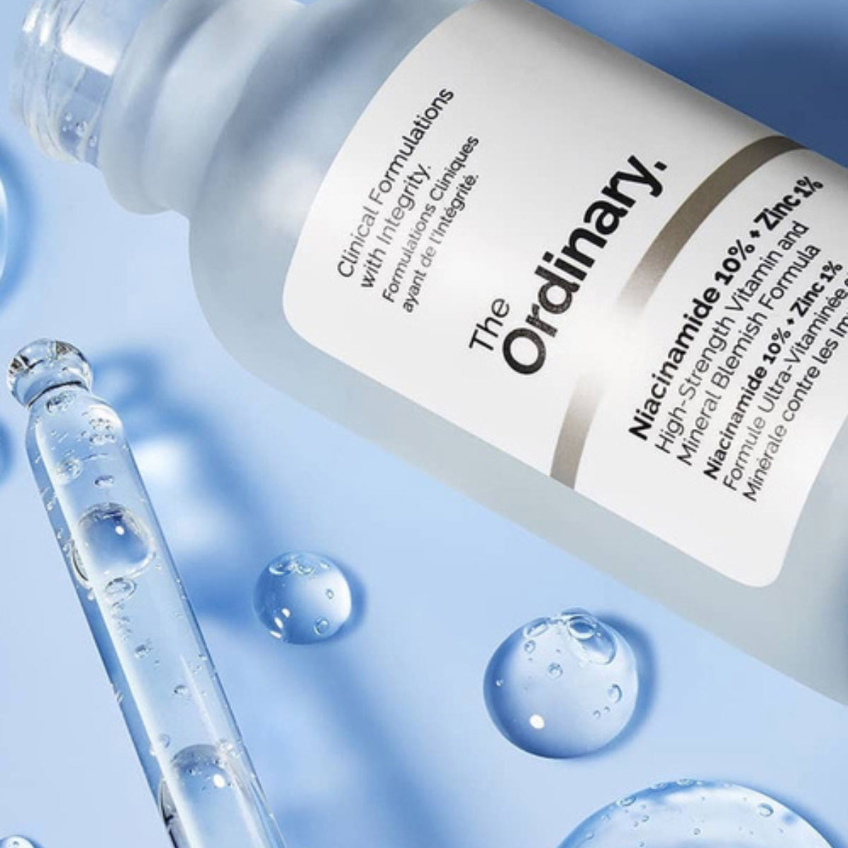 The Ordinary Niacinamide 10% + Zinc 1% Serum 30ml for Bright & Clear Skin