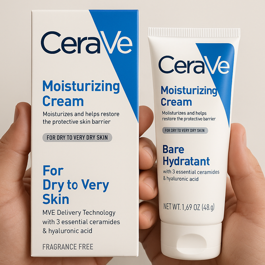 CeraVe Moisturizing Cream for Dry Skin – Face & Body – 50ml