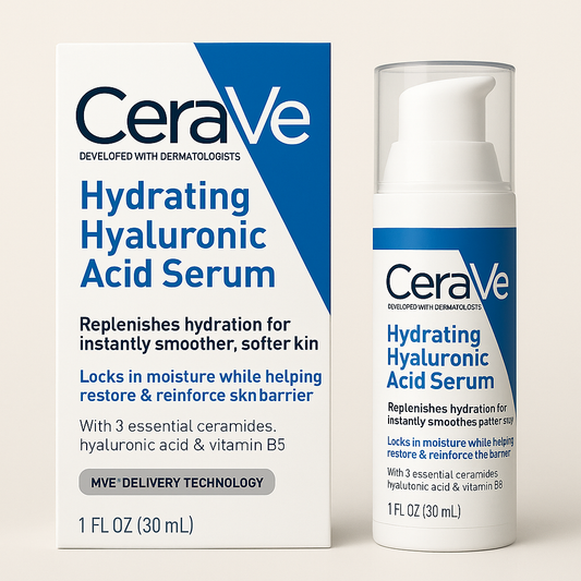 CeraVe Hydrating Hyaluronic Acid Serum – Deep Moisture, 30ml