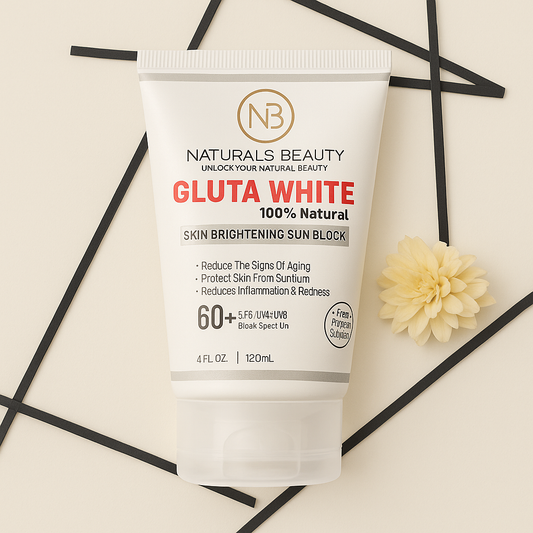 Gluta White Skin Brightening Sunblock SPF 60+ – 120ml