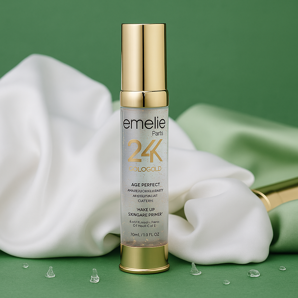 Emelie Paris 24K Gold Makeup + Skincare Primer – 30ml