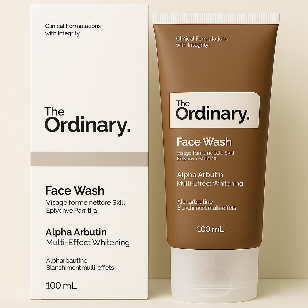 The Ordinary Alpha Arbutin Face Wash – Hydrating Cleanser 100ml
