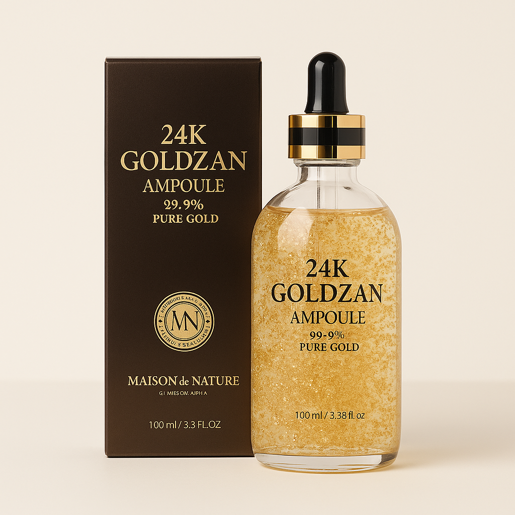 24K Goldzan Pure Gold Face Serum – Hydrating & Anti-Aging Serum