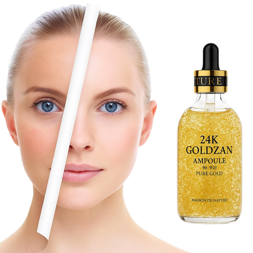 24K Goldzan Pure Gold Face Serum – Hydrating & Anti-Aging Serum