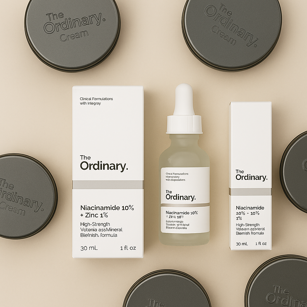 The Ordinary 2 in 1 Niacinamide Serum & Face Cream Deal – Pack of 2