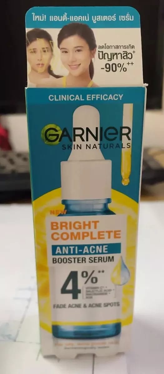 Garnier Bright Complete Anti Acne Booster Serum – 30ml