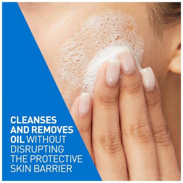 CeraVe Foaming Cleanser – Smooth Texture, All Skin Types, 236ml