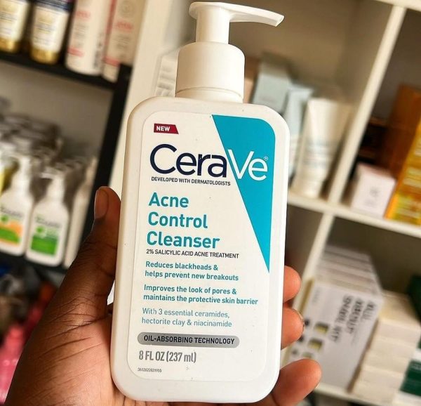 CeraVe Acne Control Cleanser – Blackhead Remover, 237ml