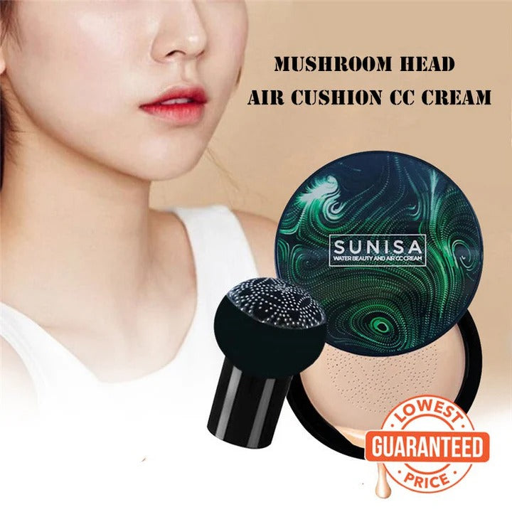 Sunisa Waterproof Mushroom Air Cushion BB & CC Foundation