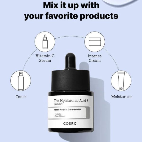 COSRX Hyaluronic Acid 3% Hydrating Face Serum – 20ml